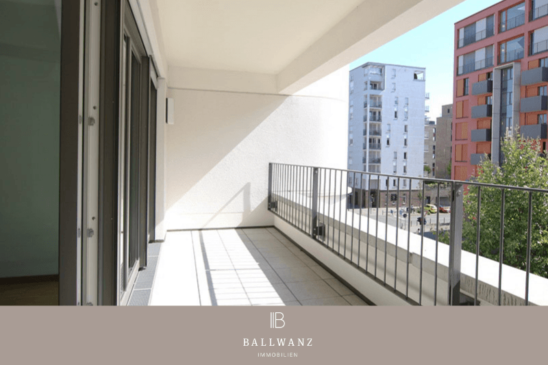 Wohnen am Westhafen: Helle 3-Zimmer-Wohnung mit Balkon & Loggia - Foto 3