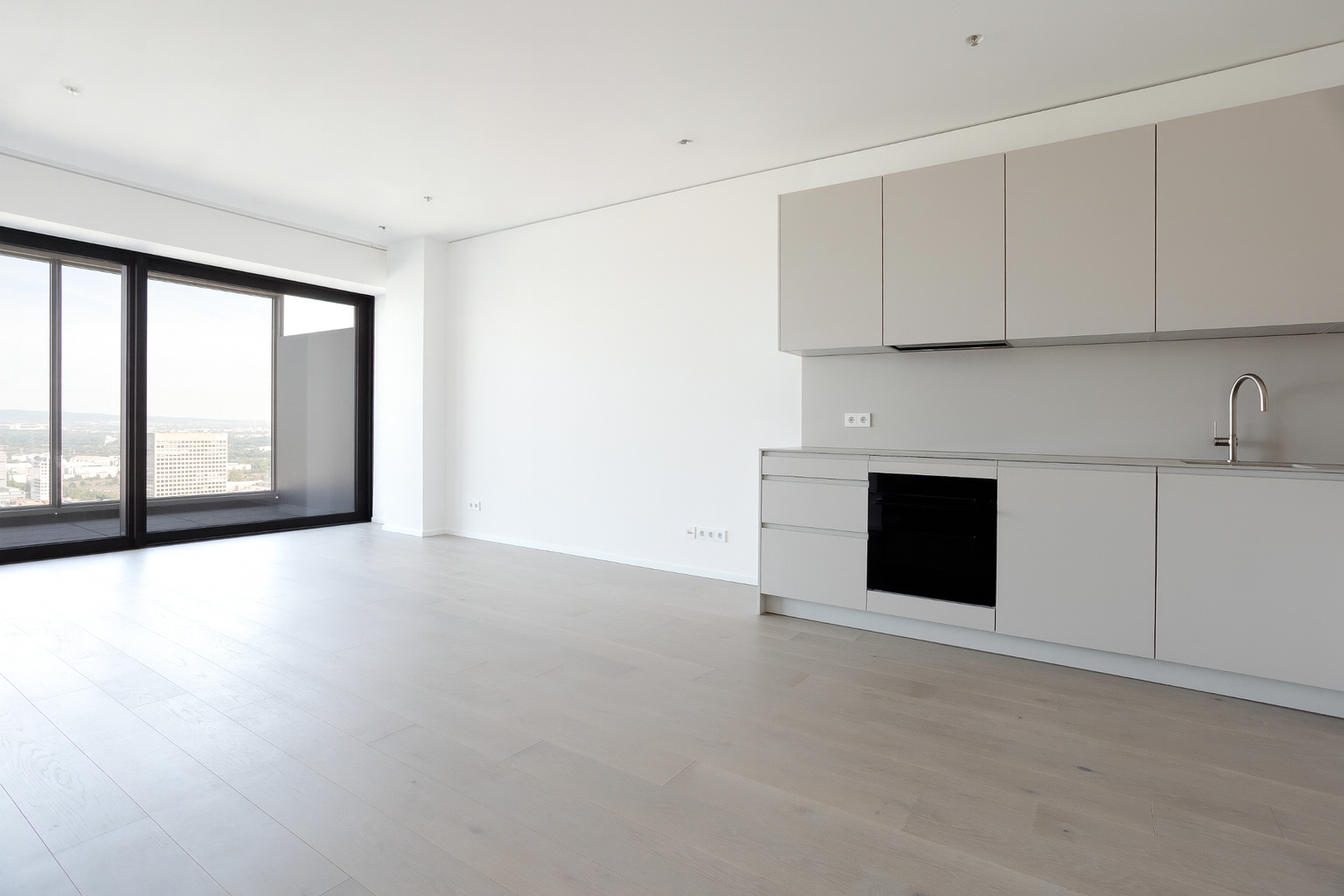 ONE FORTY WEST - Großzügige 2-Zimmer-Wohnung im Herzen Frankfurts - Photo 1